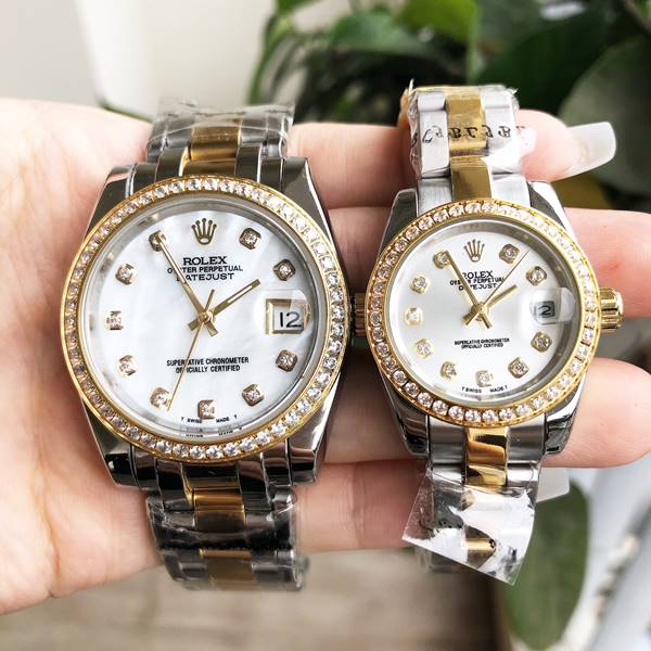 Đồng Hồ Đôi Nam Nữ Rolex RL16